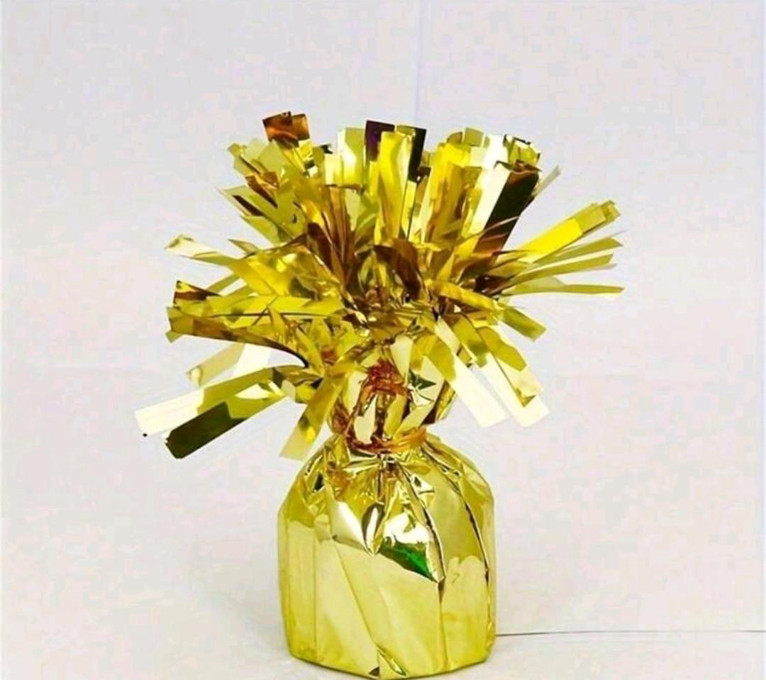 Gold Foil Balloon Weight