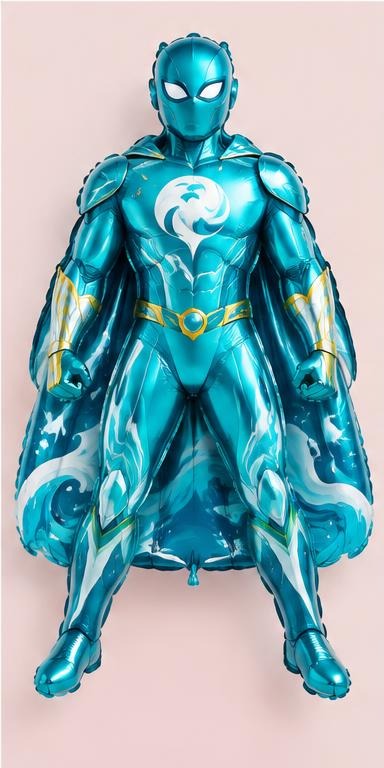 Aqua Ocean Hero Supershape Balloon