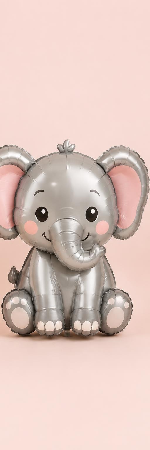 Baby Elephant Supershape Foil Balloon