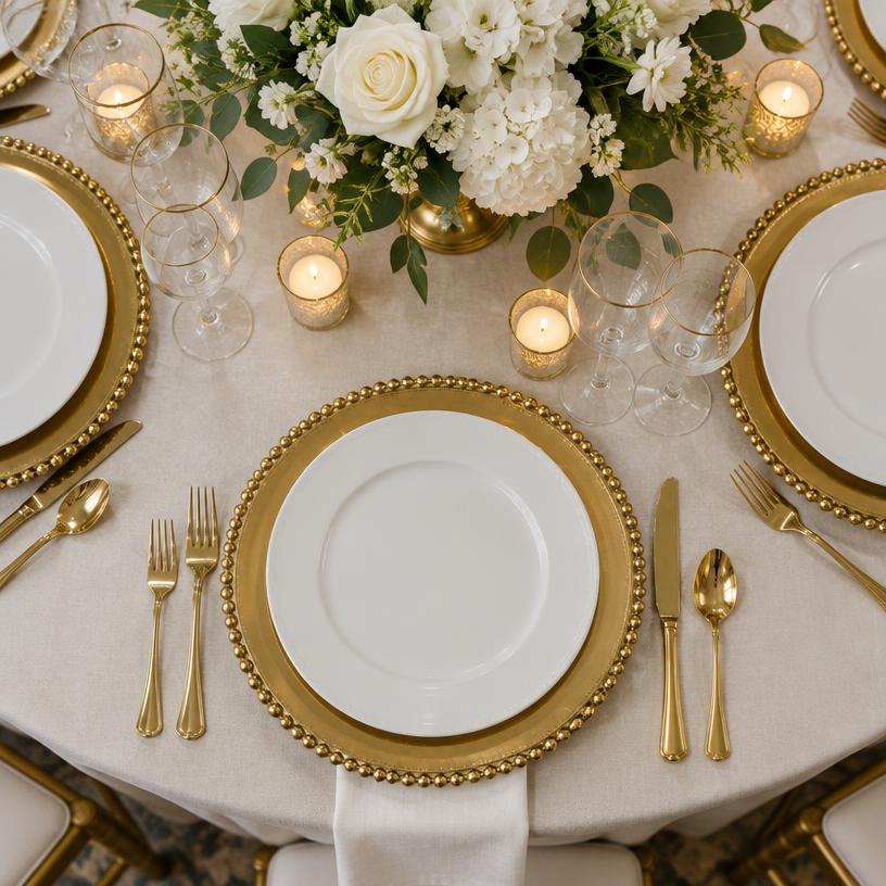 Charger plates