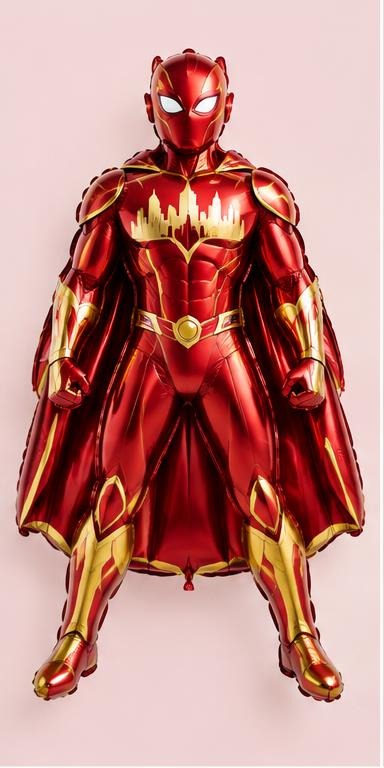 Crimson City Hero Supershape Balloon