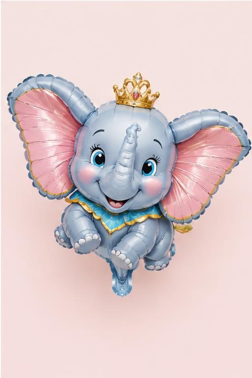 Flying Elephant Supershape Balloon