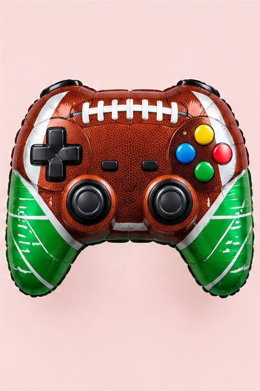 Football Controller Supershape Balloon
