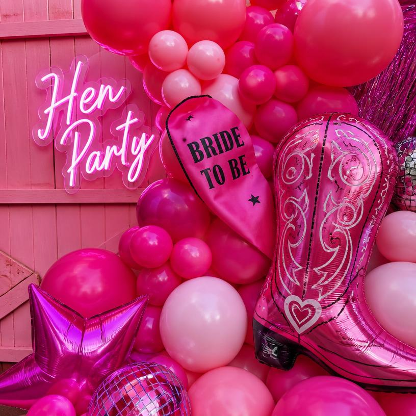 Hen Party balloon display