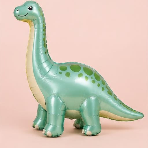 Mint Brachiosaurus Supershape Foil Balloon