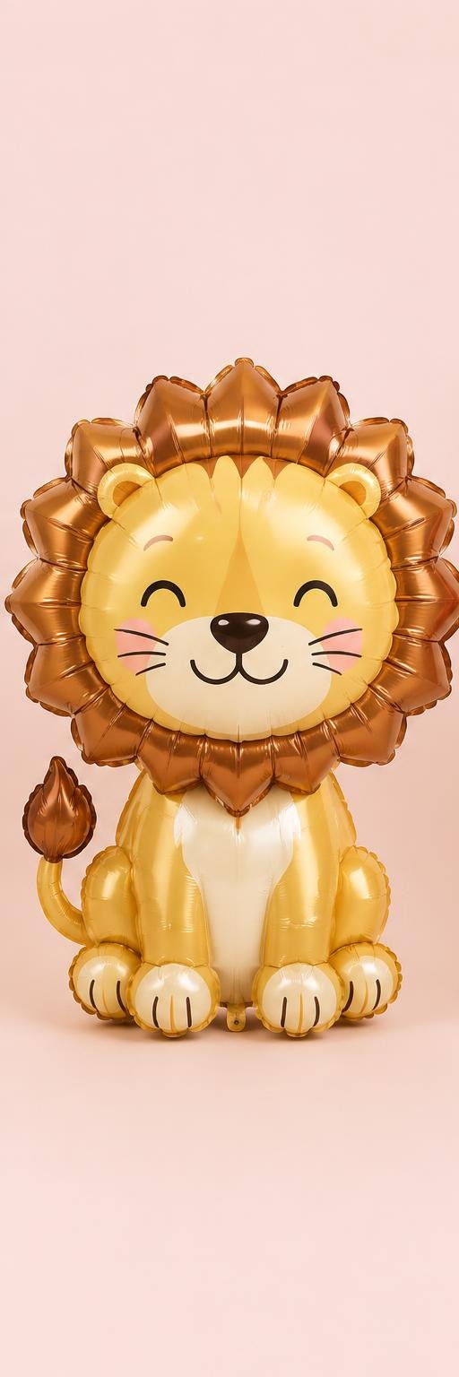 Pastel Lion Supershape Foil Balloon