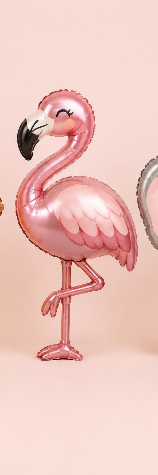 Pink Flamingo Supershape Foil Balloon