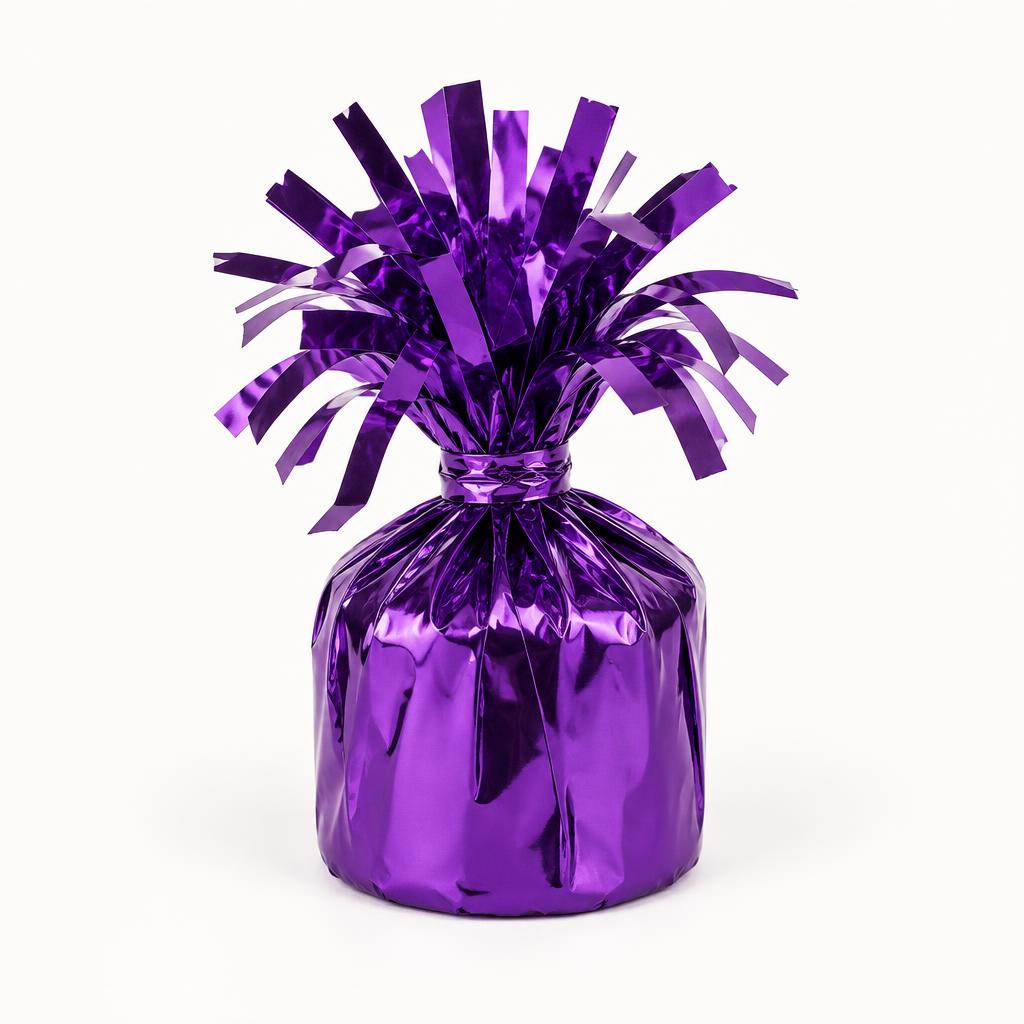 Purple Foil Balloon Weight