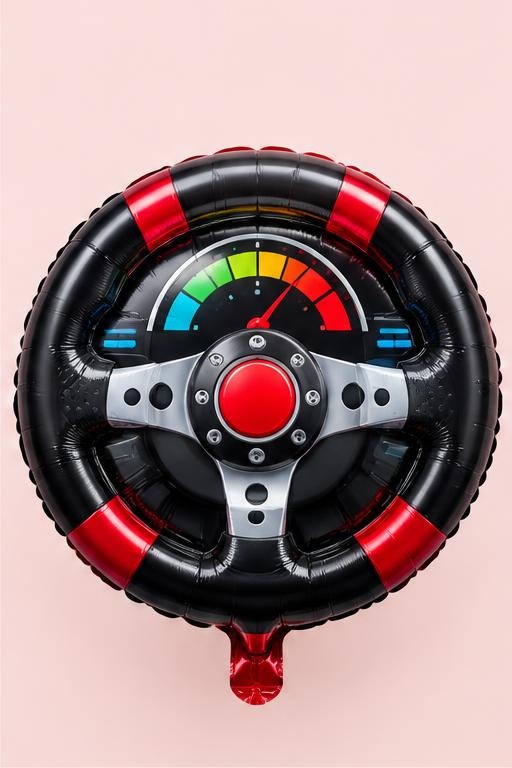 Racing Wheel Supershape Foil Balloon