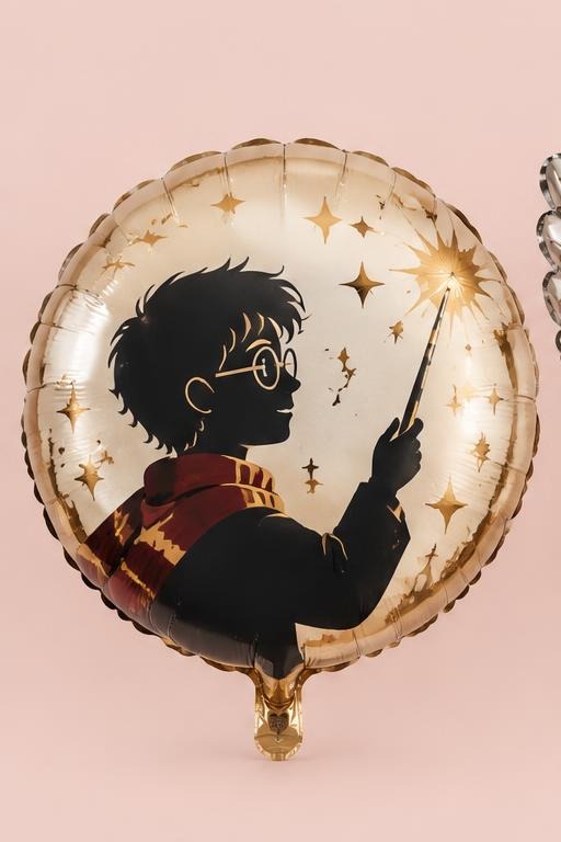 Young Wizard Round Foil Balloon