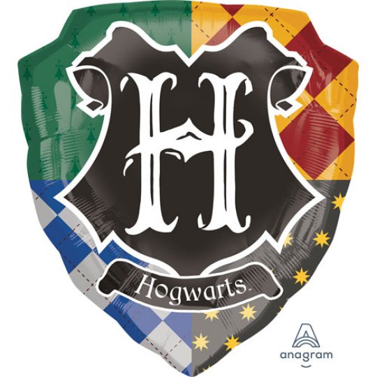 Harry Potter Crest Supershape Foil Balloon 27 Inch