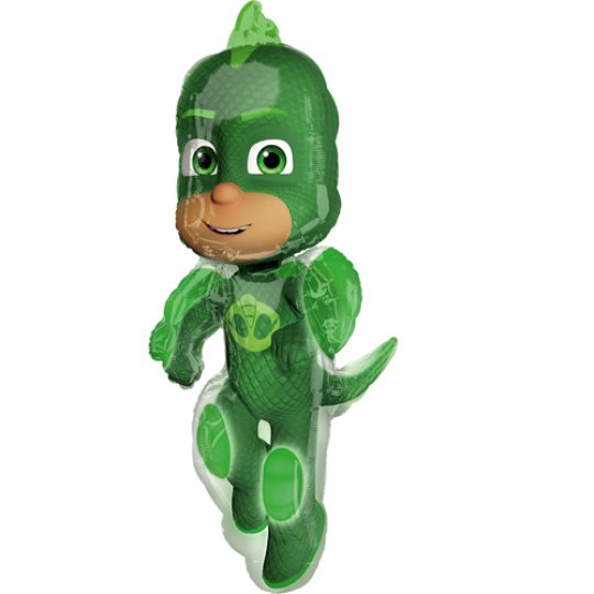 Pj Masks Gekko Supershape Foil Balloon 38 Inch
