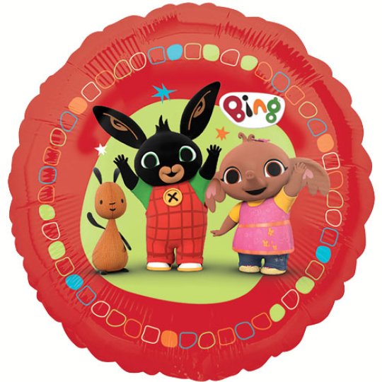 Bing Characters Foil Balloon 18 Inch