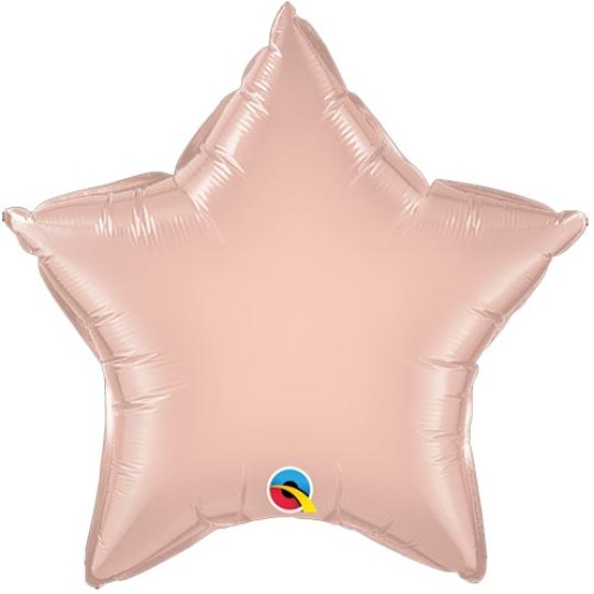 Rose Gold Star Foil Balloon 20″