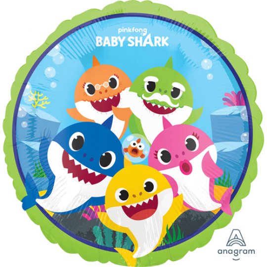 Baby Shark Foil Balloon 18 Inch