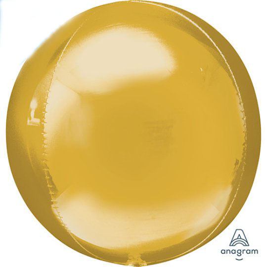 16″ Orbz Yellow Foil Balloon (1)