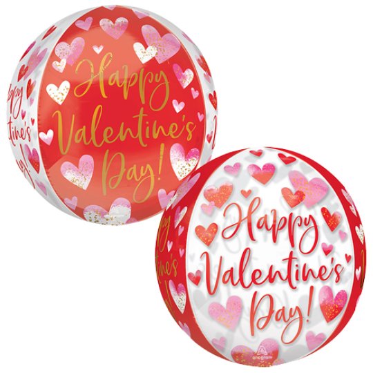 16 Inch Orbz Valentine’s Watercolour Foil Balloon (1)