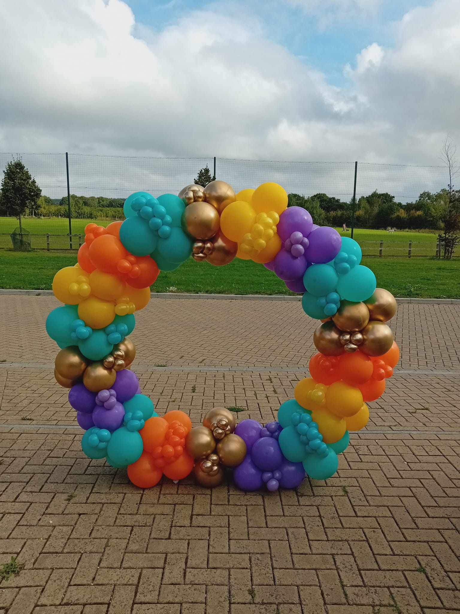 Balloon installation by Balloons by Bee, Andover — photo 134