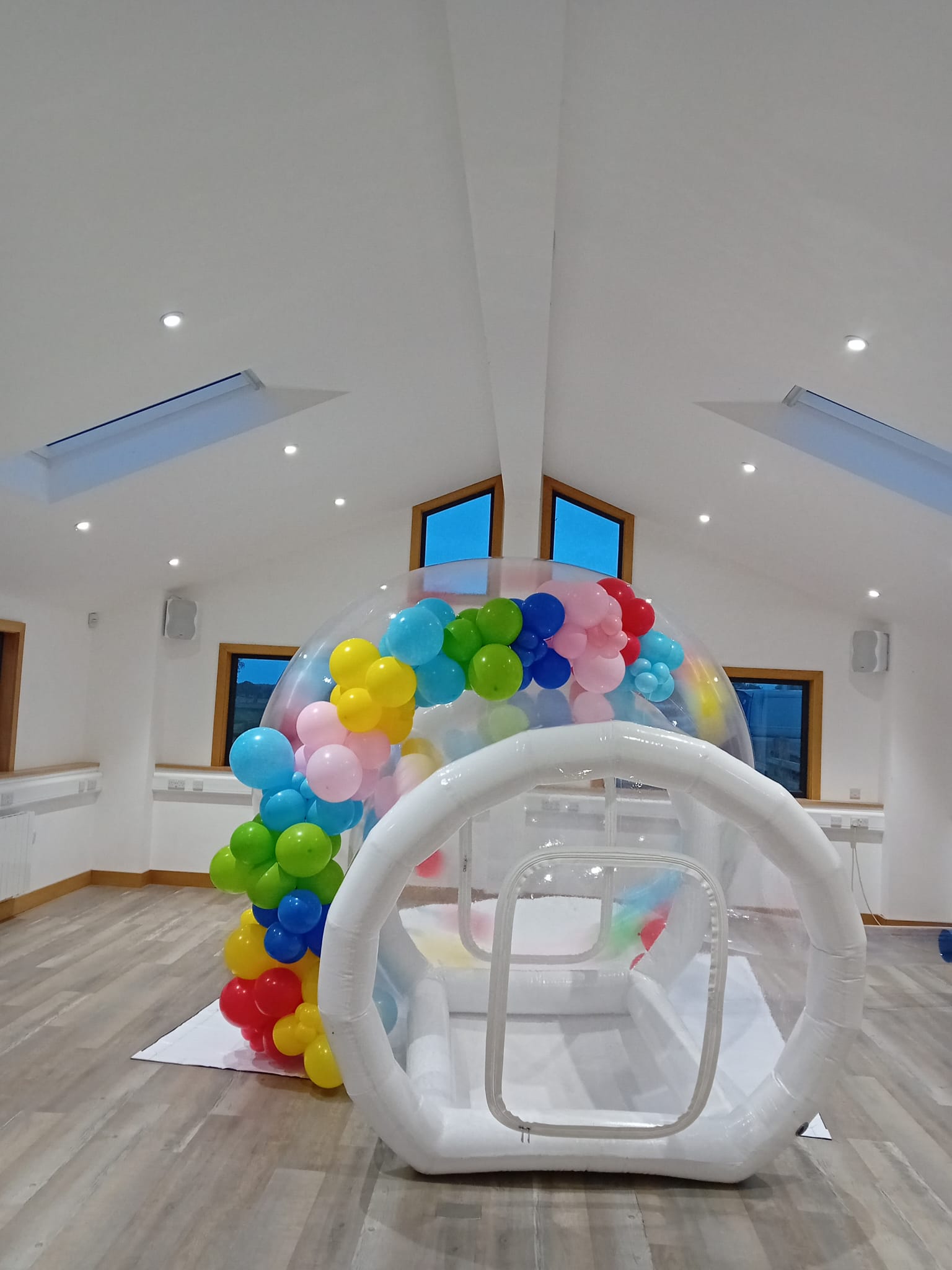Balloon installation by Balloons by Bee, Andover — photo 135